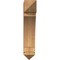 Ekena Millwork Thorton Arts & Crafts Smooth Bracket, Western Red Cedar, 5 1/2"W x 20"D x 28"H BKT06X20X28THR03SWR - alternate 3